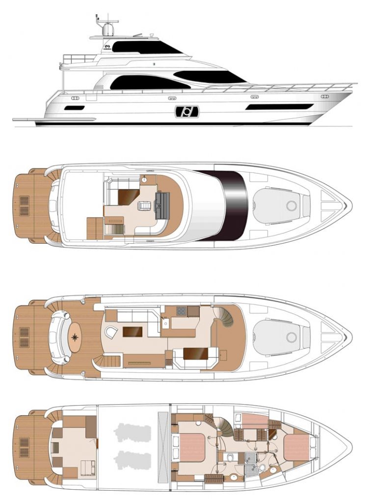 horizon 62 yacht