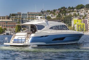 Seattle Boat Show 2019 RIviera 5400 SY Profile Starboard