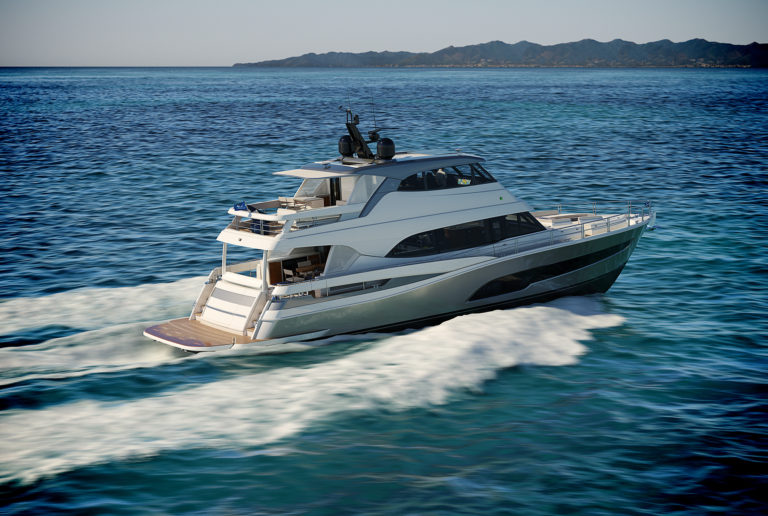 Riviera reveals new era motor yacht - Emerald Pacific Yachts