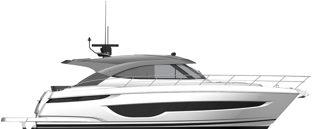 zRiviera 4600 Sport Yacht Platinum Edition Profile