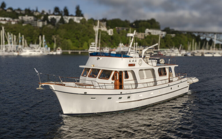 62' Davis Trawler 1979 - 'Knot Bad' - Emerald Pacific Yachts